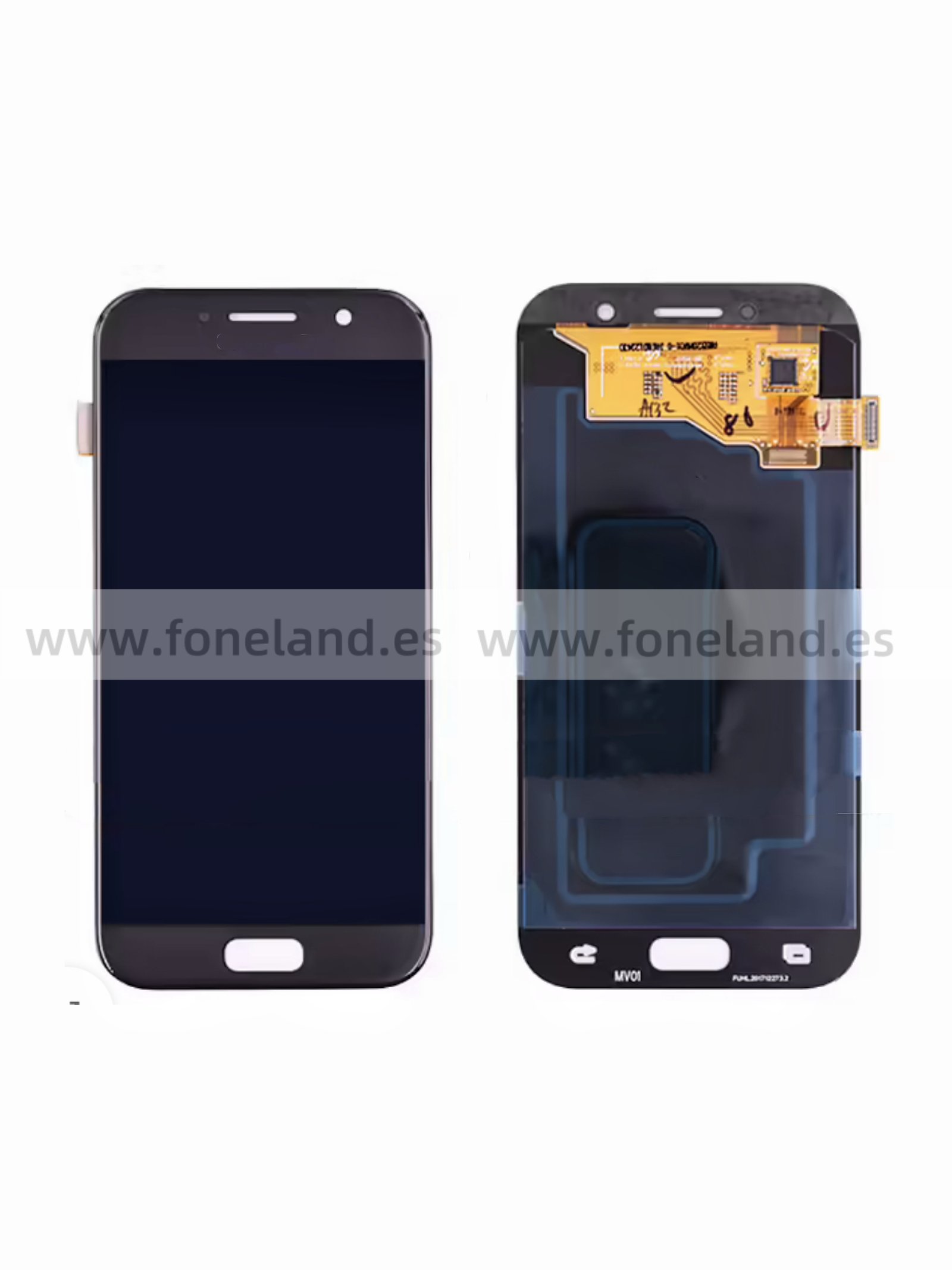 Pantalla Samsung Galaxy A5 2017 A520F sin marco OLED Negra LCD + Táctil Completo