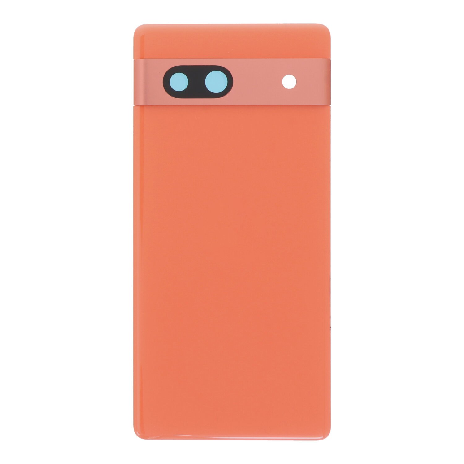 Tapa trasera para Google Pixel 7A Naranja con Lente EXCELLENT