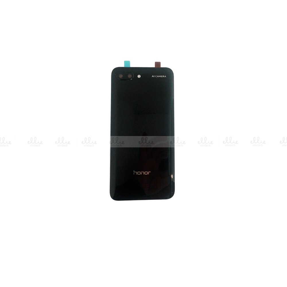 Tapa trasera Huawei Honor 10 Negro con Lente ORI