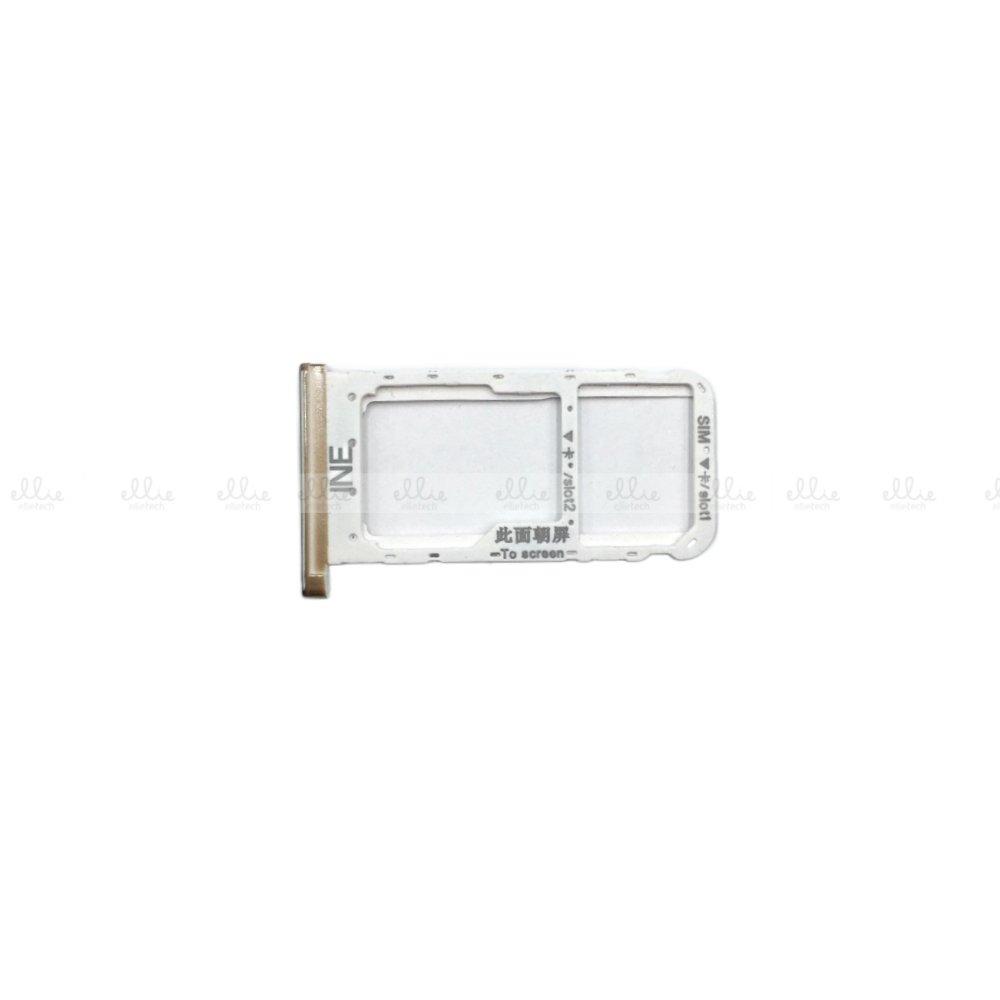 Bandeja de SIM para Huawei P Smart Plus - blanco