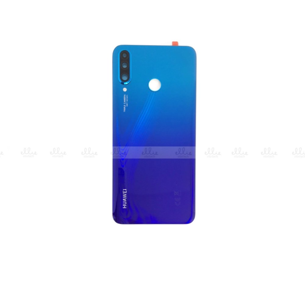 Tapa trasera Huawei P30 Lite Original Azul Aurora Con Lenta