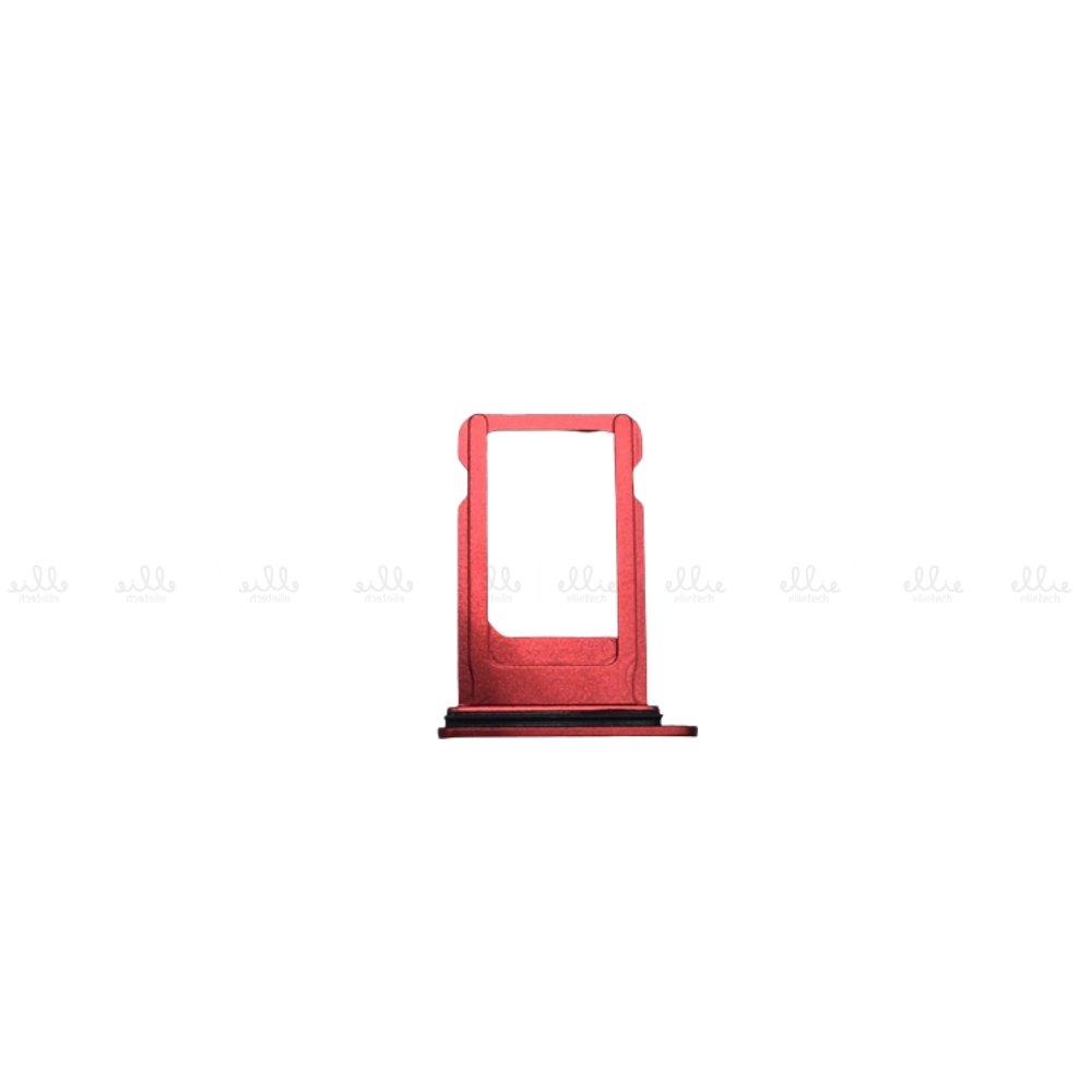 Bandeja de SIM para iPhone 8G Plus - rojo