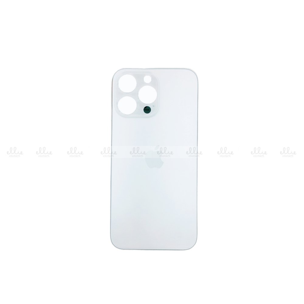 Tapa trasera Cristal para iPhone 14 Pro Max - blanco
