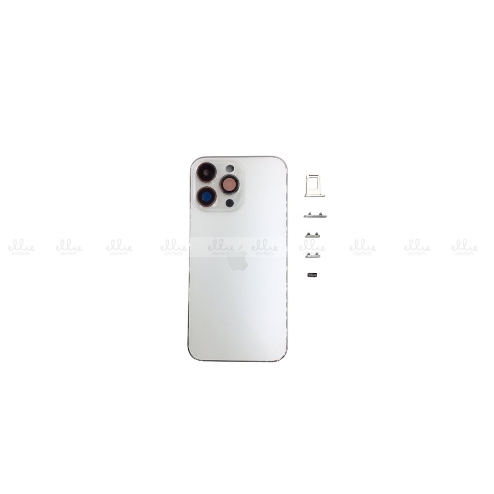 Tapa Chasis Con Bandeja iPhone 14 Pro Max Blanco Sin Recambios