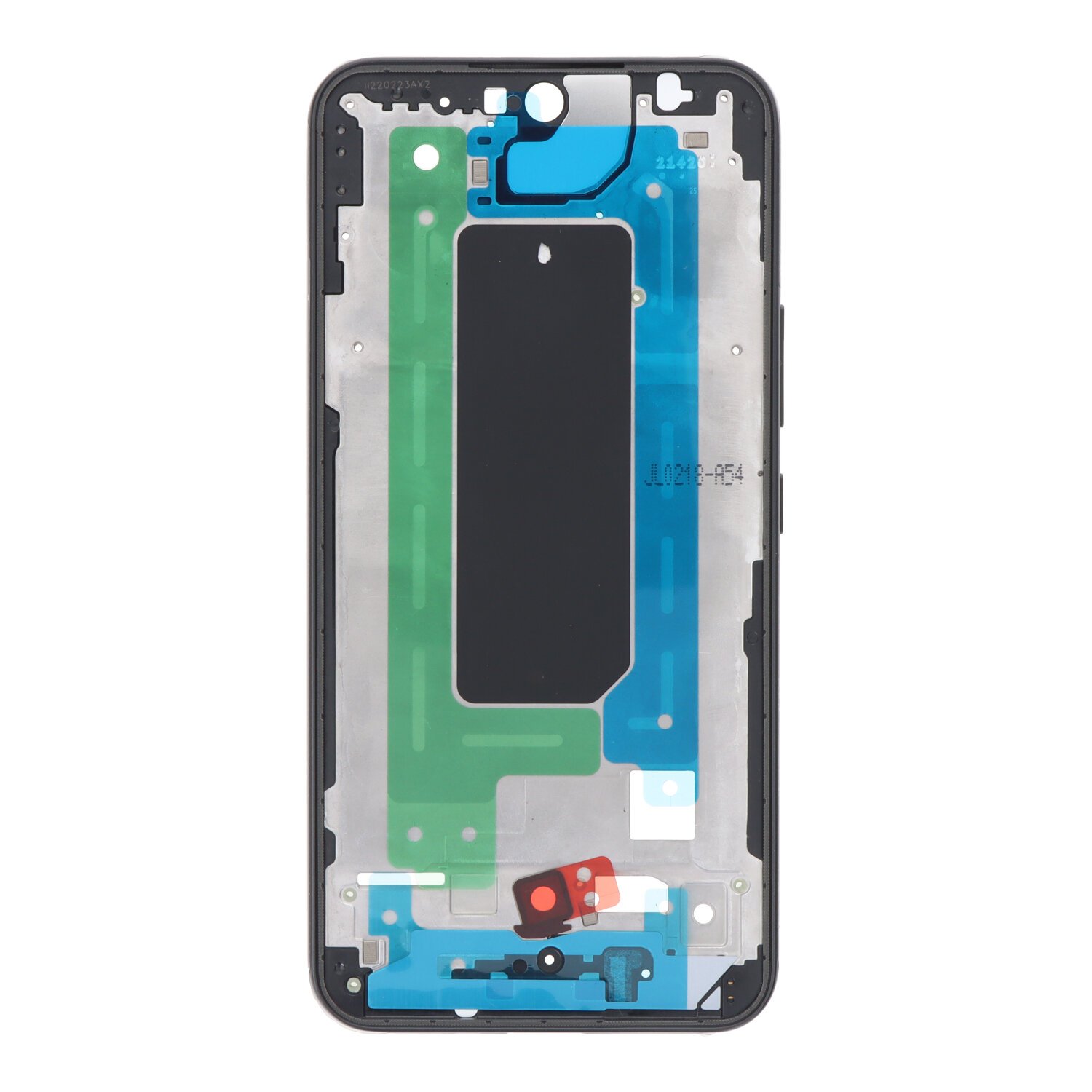 Carcasa frontal para Samsung Galaxy A54 5G A546B Negro con adesivo pantalla completo