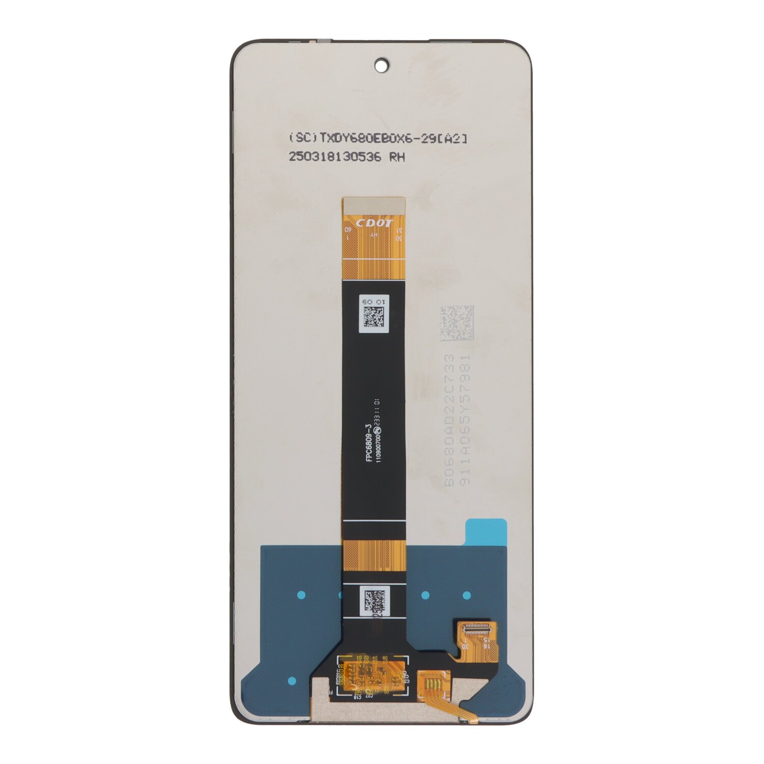 Pantalla TCL 50 Nxtpaper 5G (T702D)/TCL 50 Pro Nxtpaper 5G (T803E, T803D)/TCL 50 XL Nxtpaper 5G (T702M, T704SP) FLEX 6809-6 sin marco LCD + Táctil Completo EXCELLENT (BRILLO)