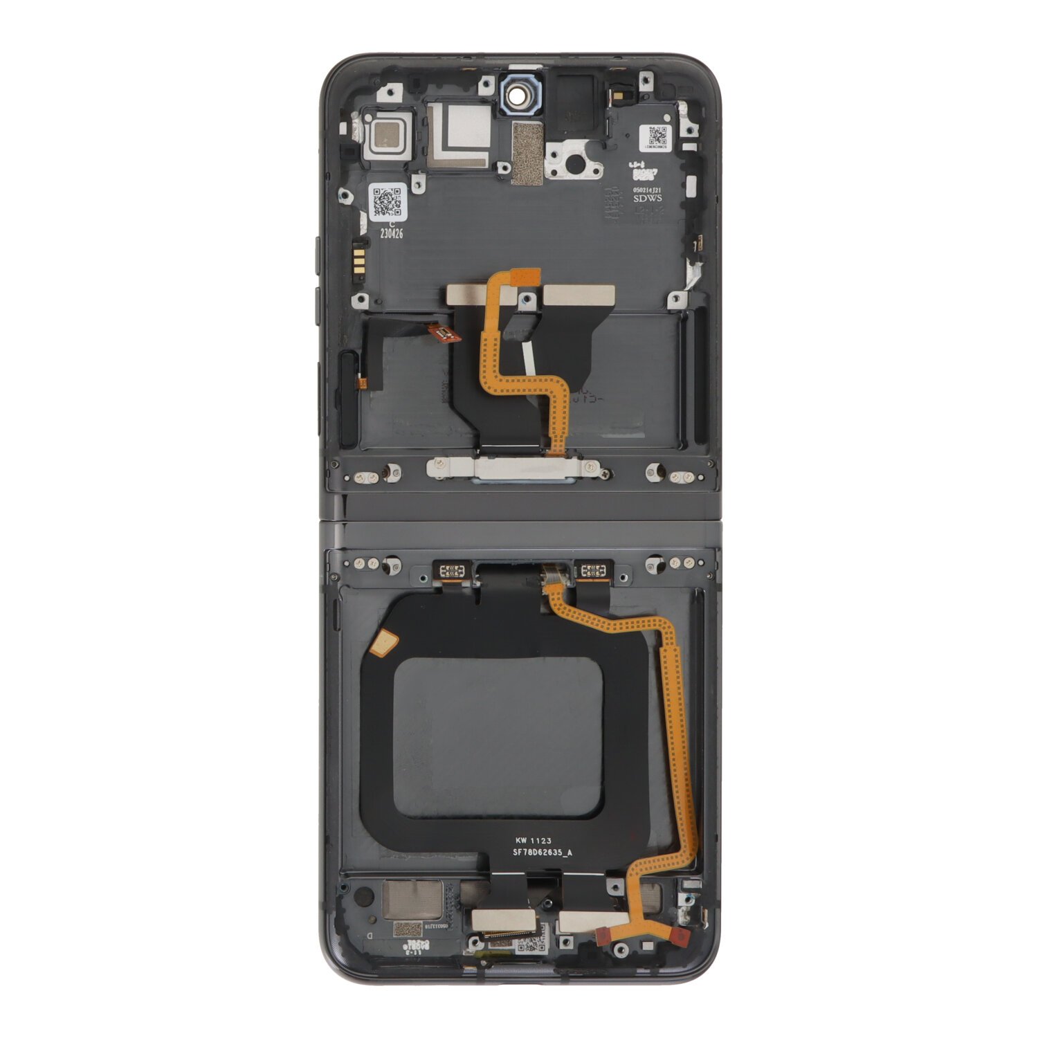 Pantalla Motorola Moto RAZR 40 Ultra (XT2321-1, XT2321-2, XT2321-3) Negro con marco LCD + Táctil Completo EXCELLENT