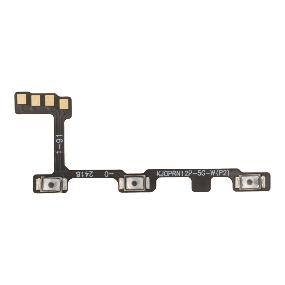 Cable flex de encendido y volumen para OPPO Reno 12 Pro 5G