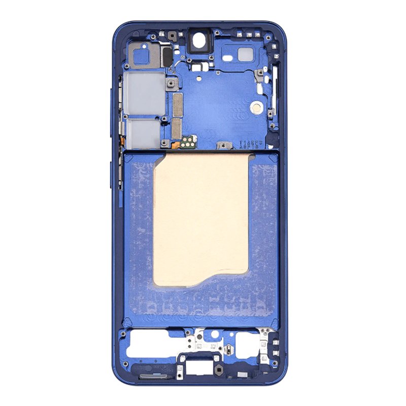 Carcasa frontal para Samsung Galaxy S25 5G S931B Azul con adesivo pantalla completo