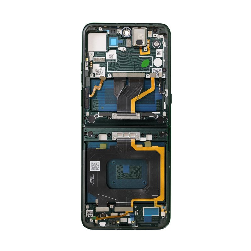 Pantalla Interior Motorola Moto Razr 60 Ultra (XT2551) Negro con marco Completa SERVICE PACK