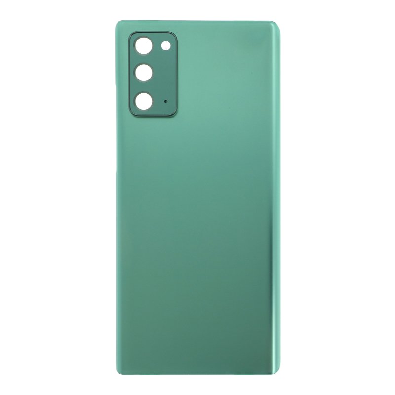 Tapa trasera para Samsung Galaxy Note 20 N980F Verde Con Lente (SIN LOGO) Tapa trasera para Samsung Galaxy Note 20 N980F Verde Con Lente (SIN LOGO)