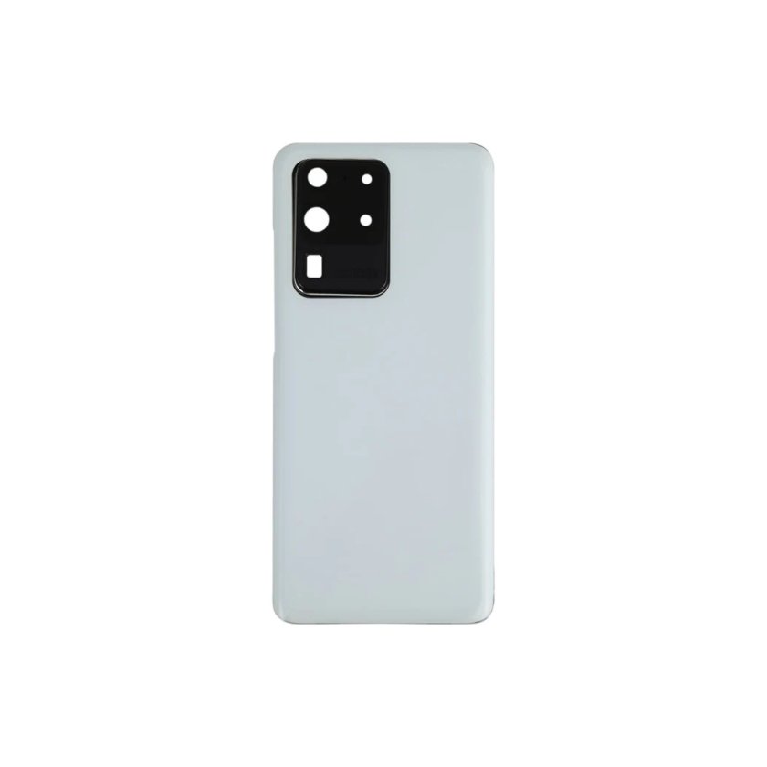Tapa trasera para Samsung Galaxy S20 Ultra G988 Blanco con Lente Tapa trasera para Samsung Galaxy S20 Ultra G988 Blanco con Lente