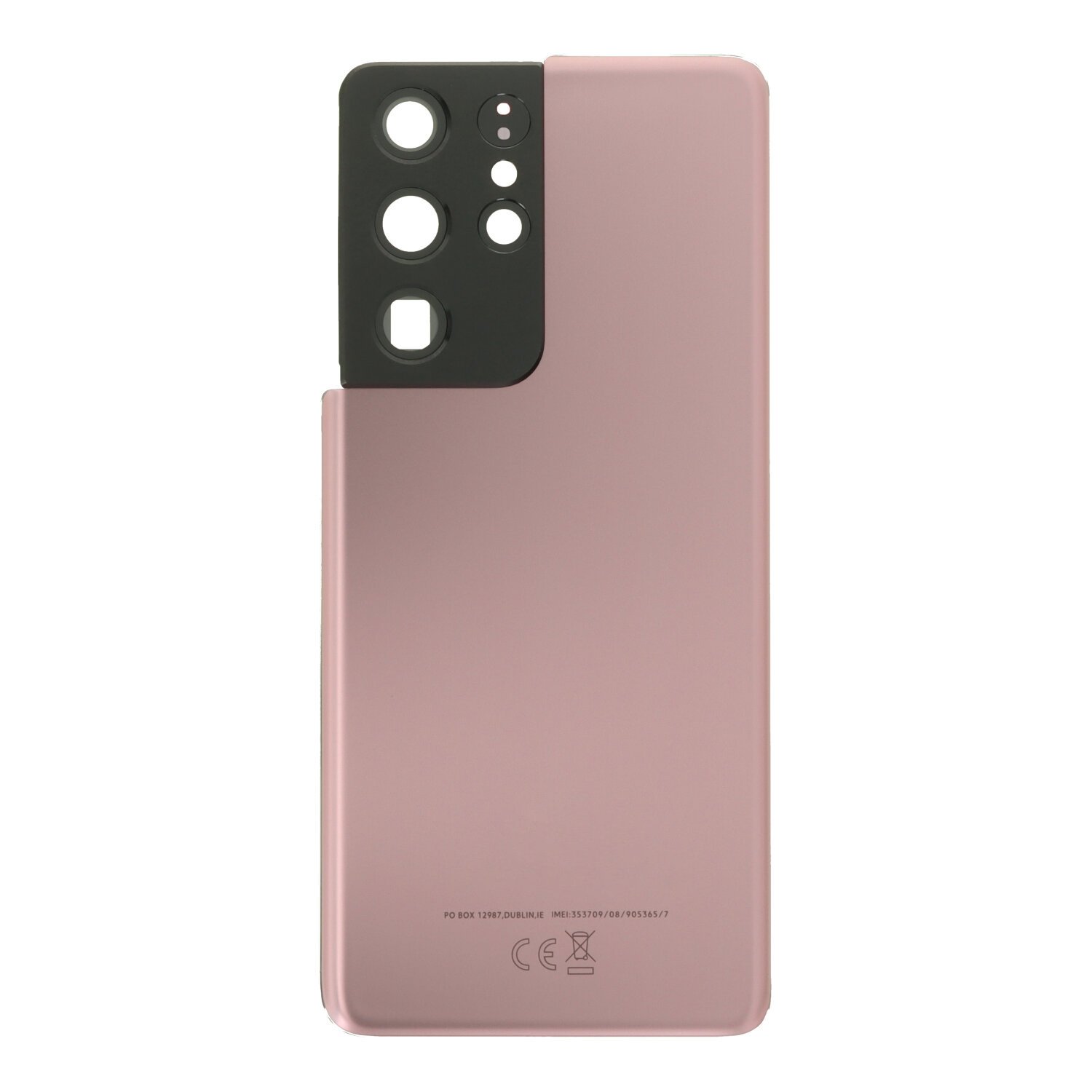 Tapa trasera Samsung Galaxy S21 Ultra 5G G998B Dorado con Lente Tapa trasera Samsung Galaxy S21 Ultra 5G G998B Dorado con Lente