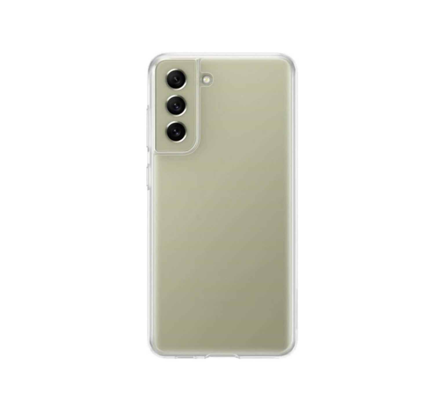 Tapa trasera Samsung Galaxy S21 FE 5G G990F Verde con Lente