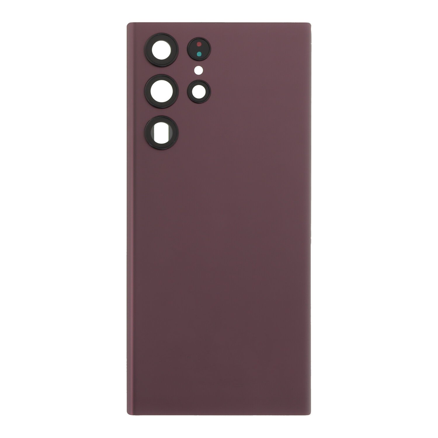 Tapa trasera Samsung Galaxy S22 Ultra 5G S908B Burdeos con Lente Tapa trasera Samsung Galaxy S22 Ultra 5G S908B Burdeos con Lente