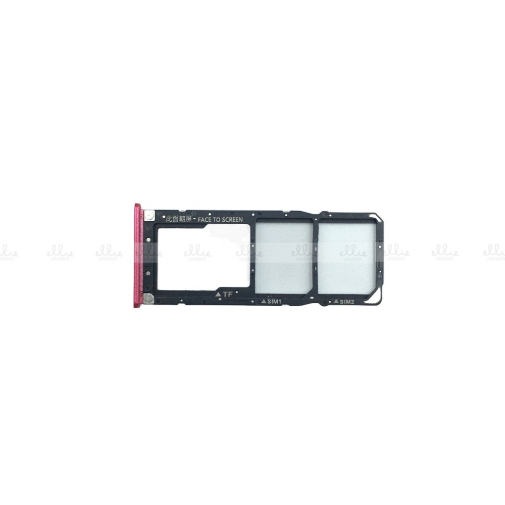 Bandeja de SIM para Xiaomi A2 Lite - roja
