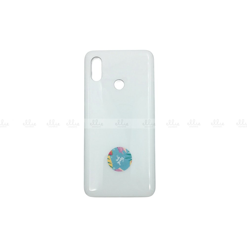 Tapa trasera para Xiaomi Mi 8 - blanca