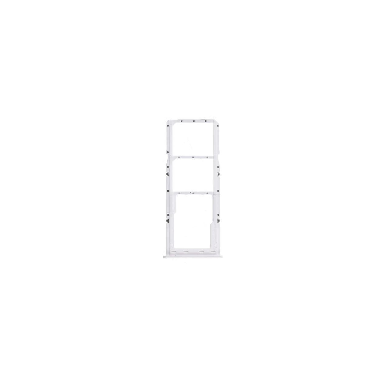 Bandeja de Dual SIM para Samsung Galaxy A30S - A307F - blanco
