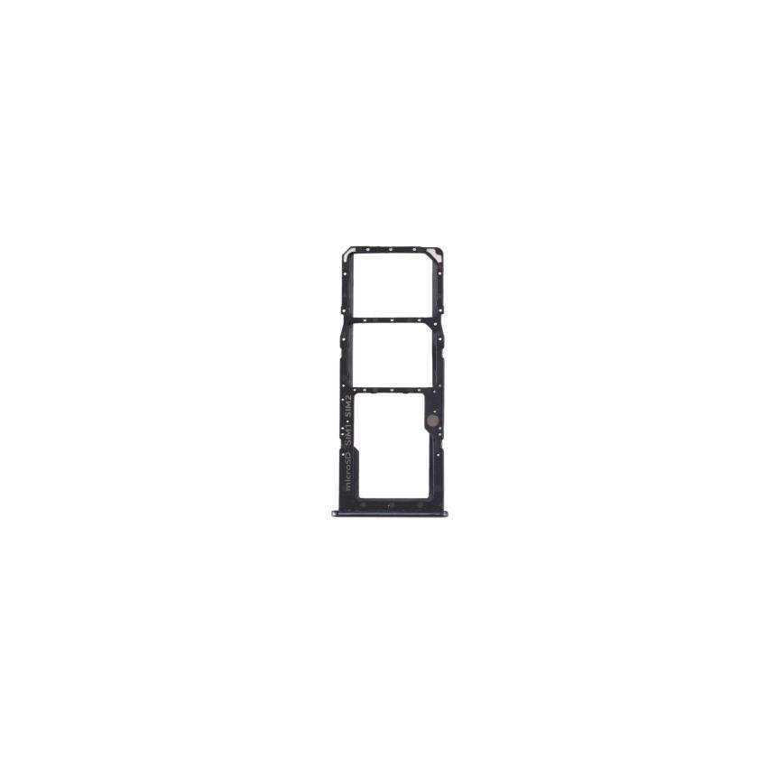 Bandeja de Dual SIM para Samsung Galaxy A30S - A307F - negra