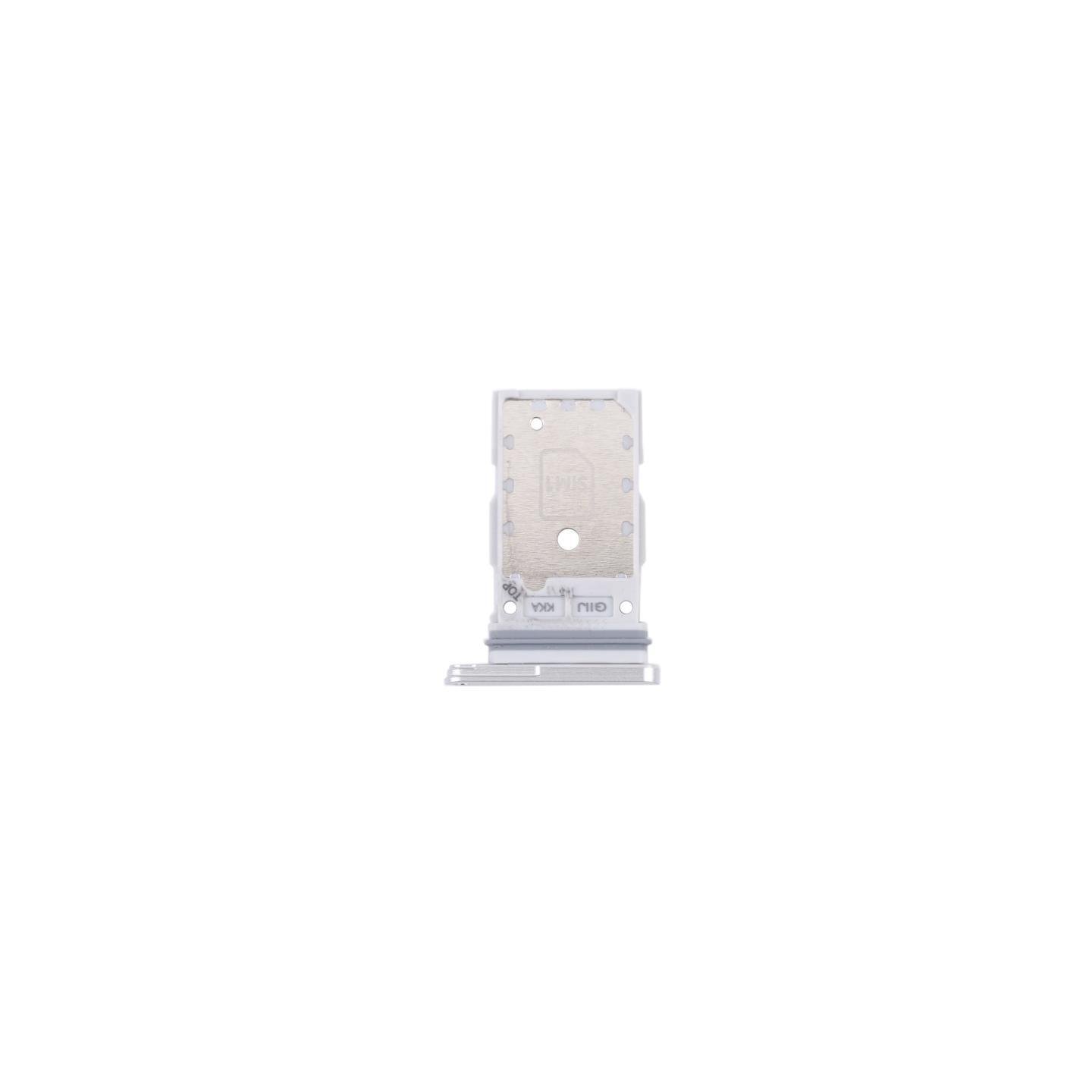 Bandeja de Dual SIM para Samsung Galaxy S21 FE 5G - G990B - blanco