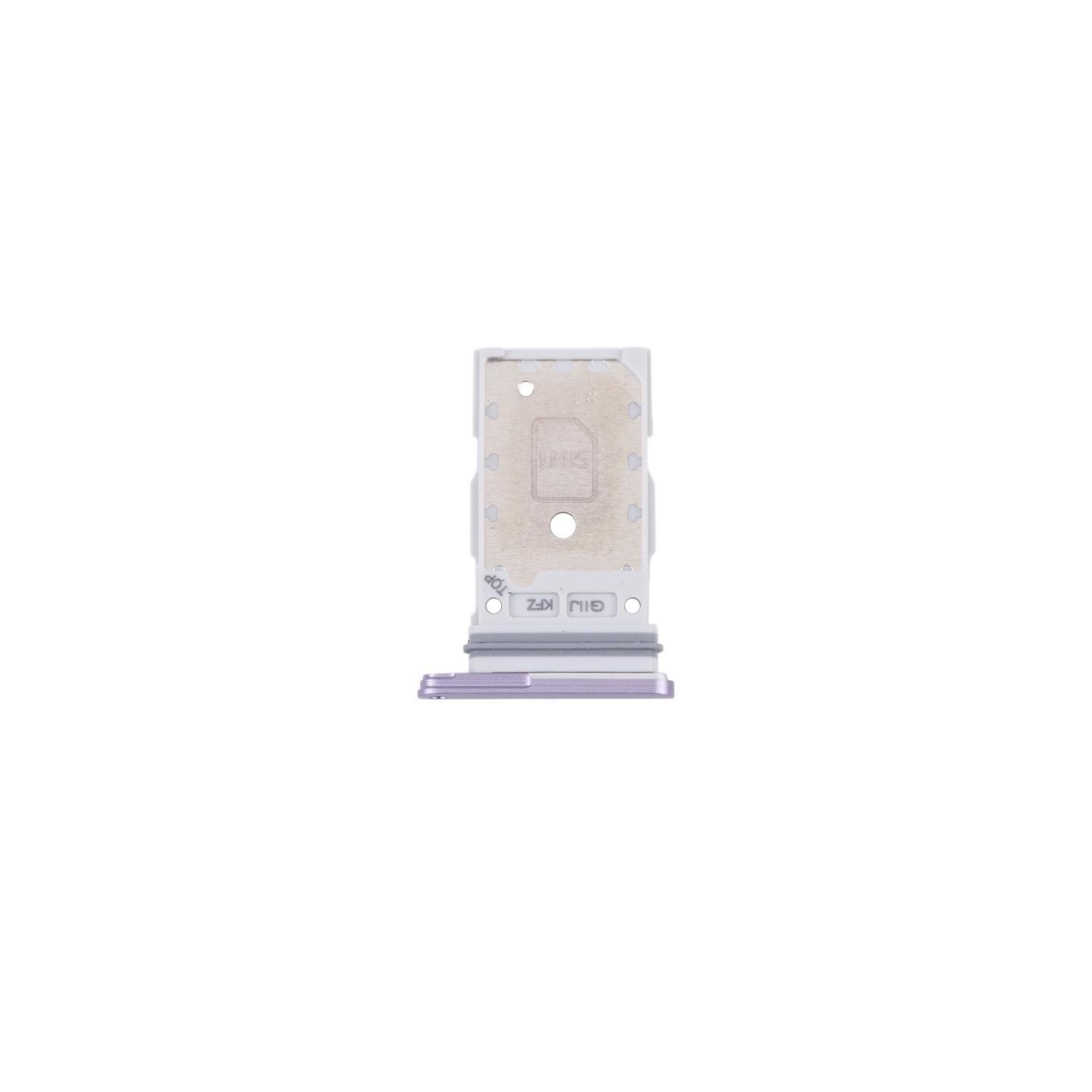 Bandeja de Dual SIM para Samsung Galaxy S21 FE 5G - G990B - lila