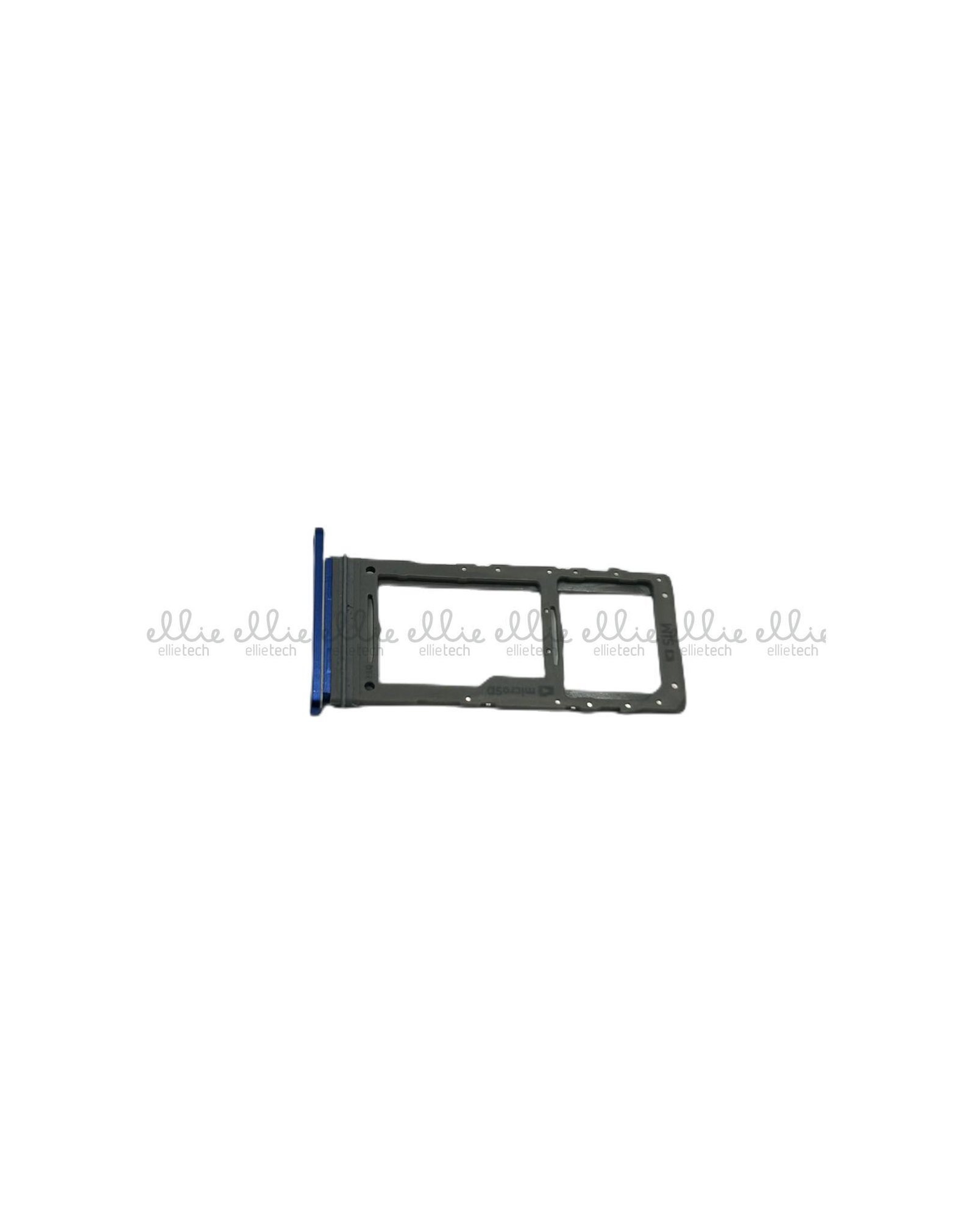 Bandeja de Nano SIM para Samsung Galaxy Note 10 Plus - N975F - azul