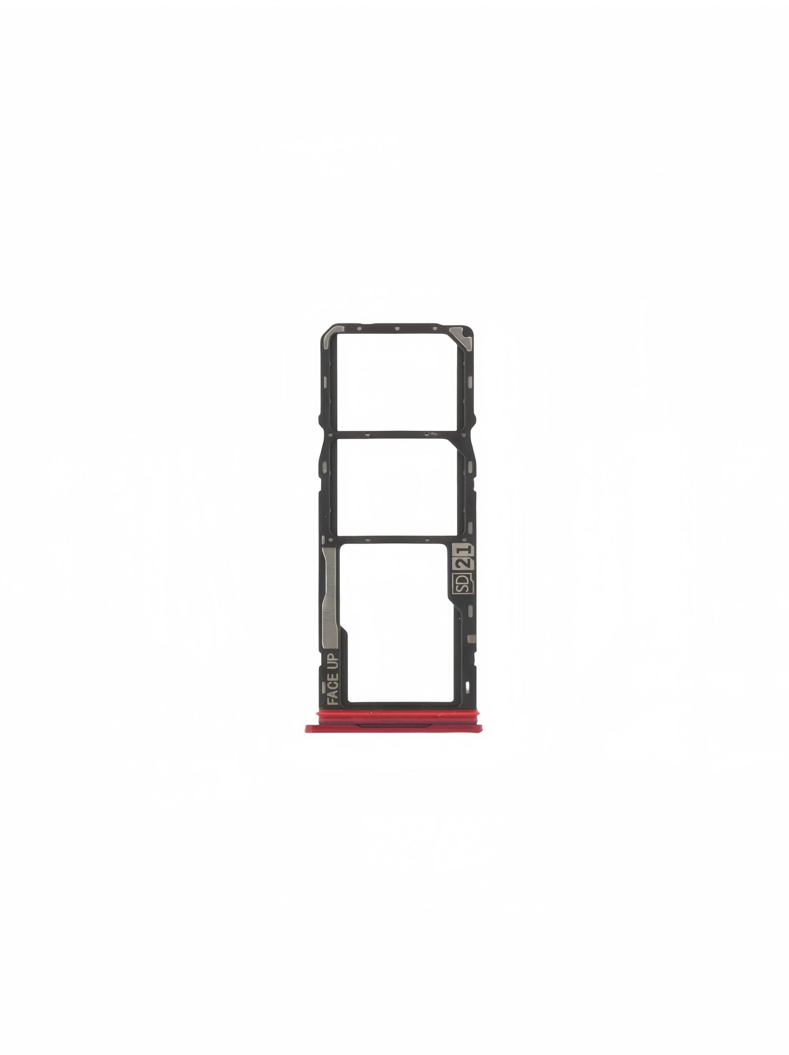 Bandeja de SIM para Motorola Moto G05 5G - rojo