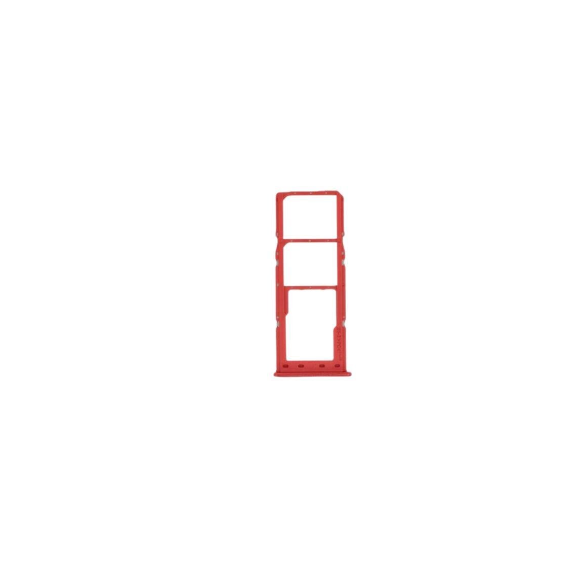 Bandeja de SIM para Samsung Galaxy A02 2021 - A022F - rojo
