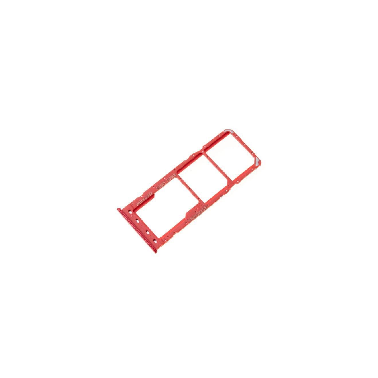Bandeja de SIM para Samsung Galaxy A10 2019 - A105F - rojo Bandeja de SIM para Samsung Galaxy A10 2019 - A105F - rojo