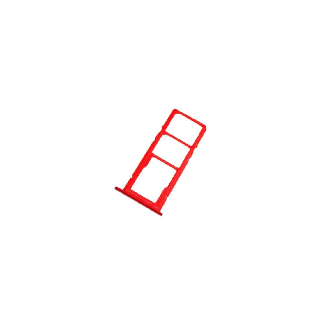 Bandeja de SIM para Samsung Galaxy A11 - A115F - rojo