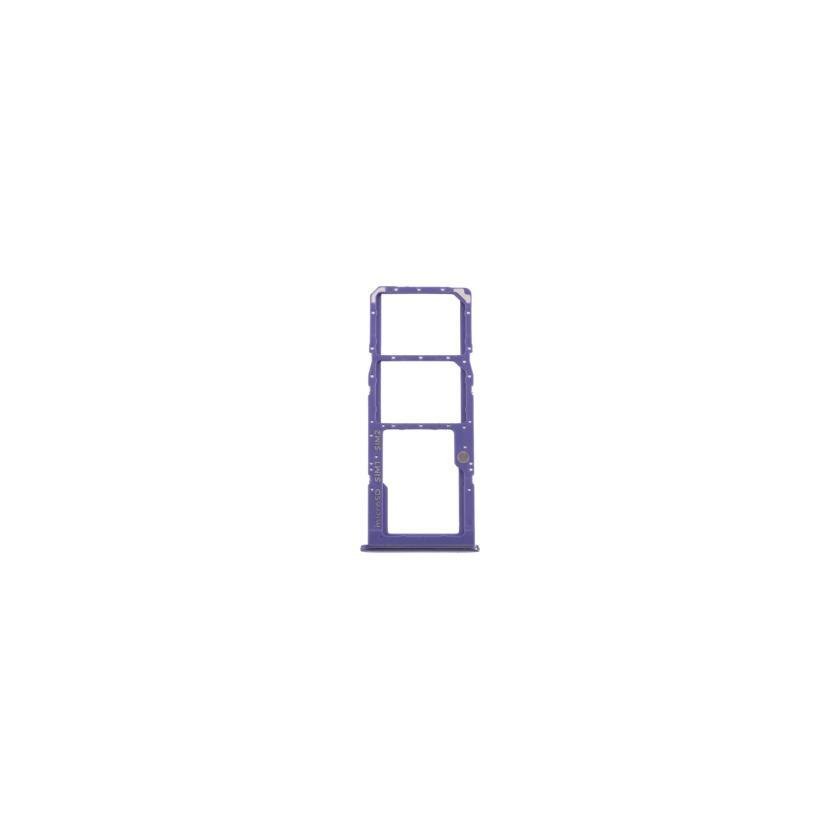 Bandeja de SIM para Samsung Galaxy A50S - A507F - lila