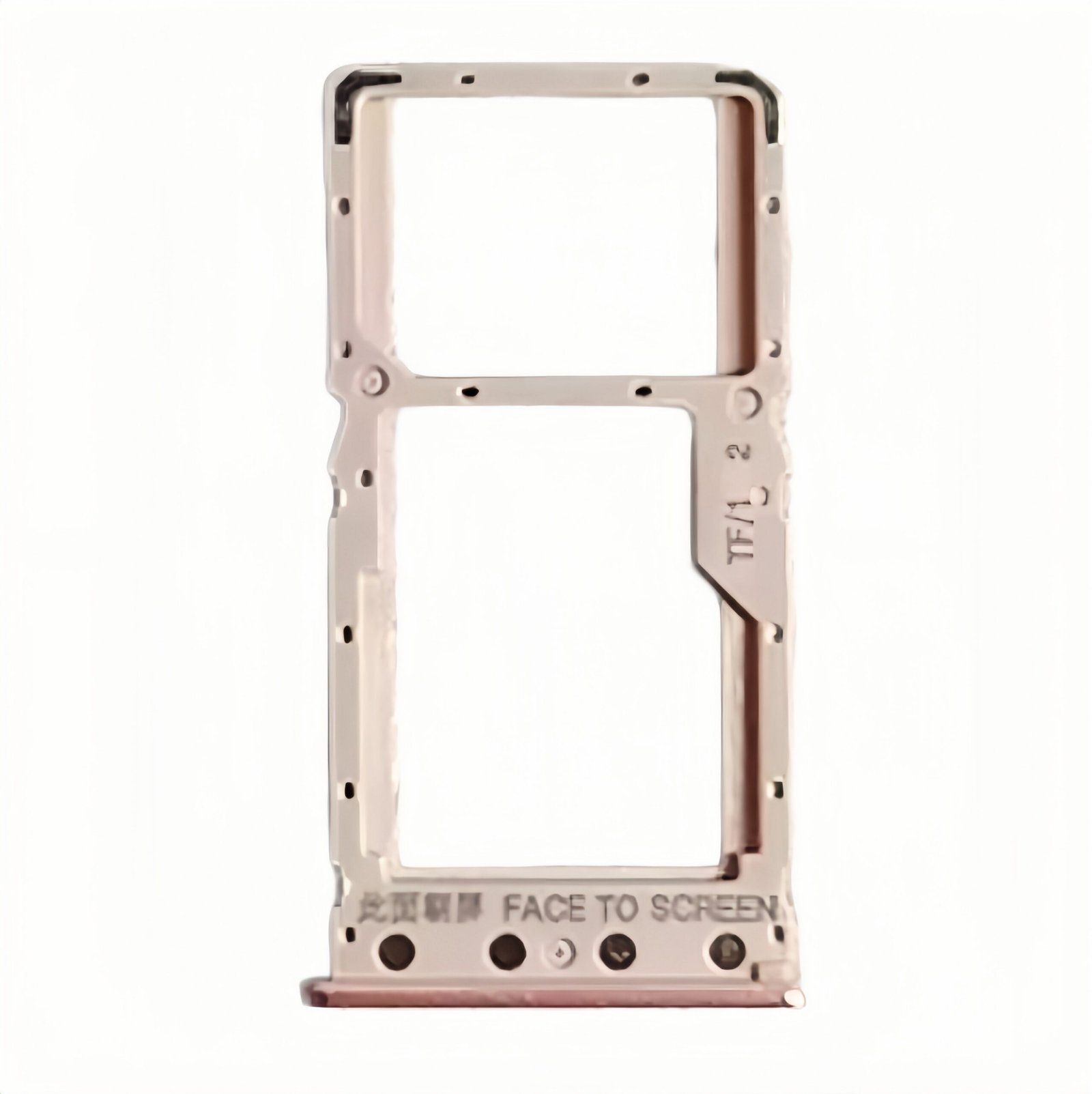 Bandeja de SIM para Xiami Xiaomi Redmi 6 - rosa