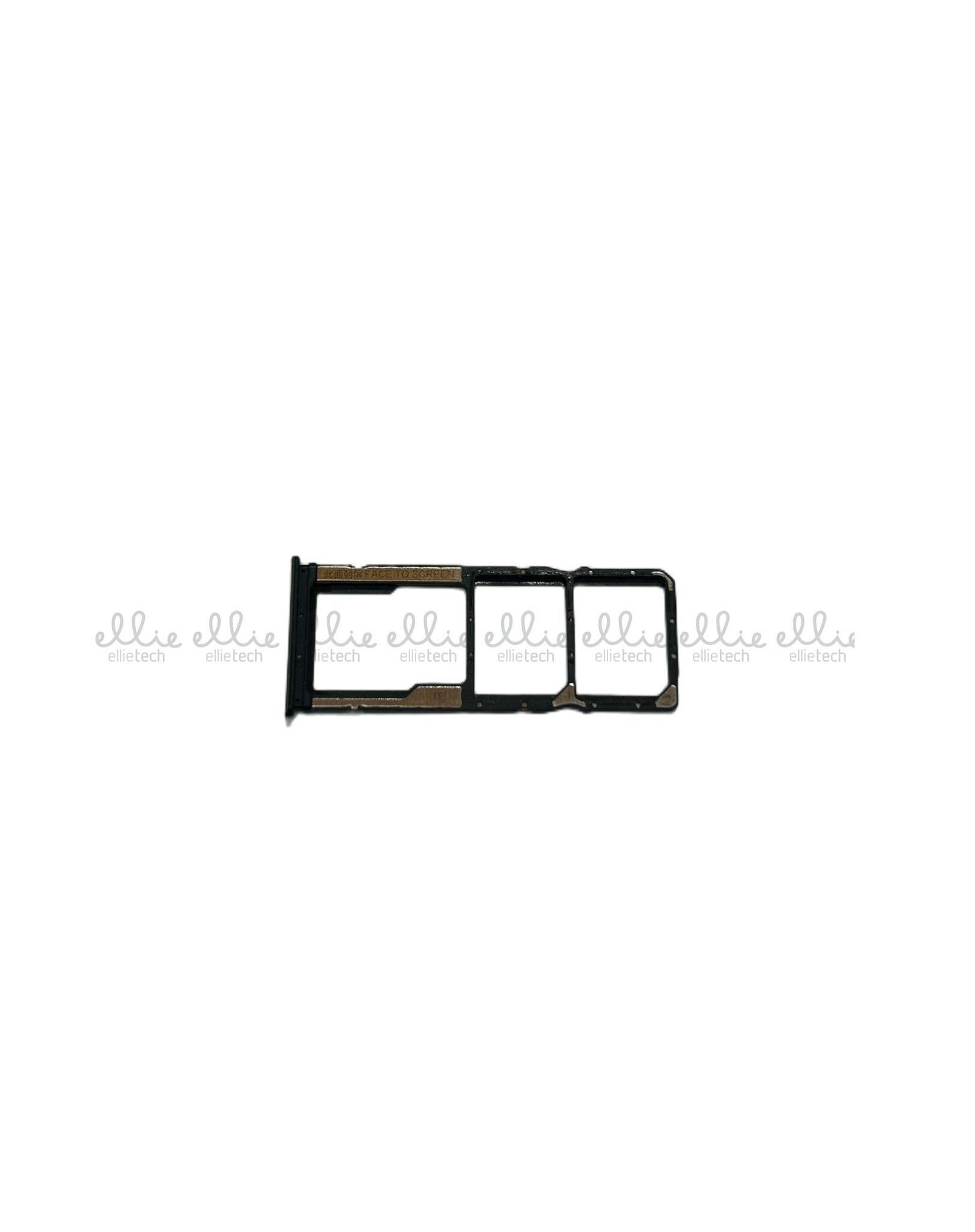 Bandeja de SIM para Xiaomi Poco M3 - negro