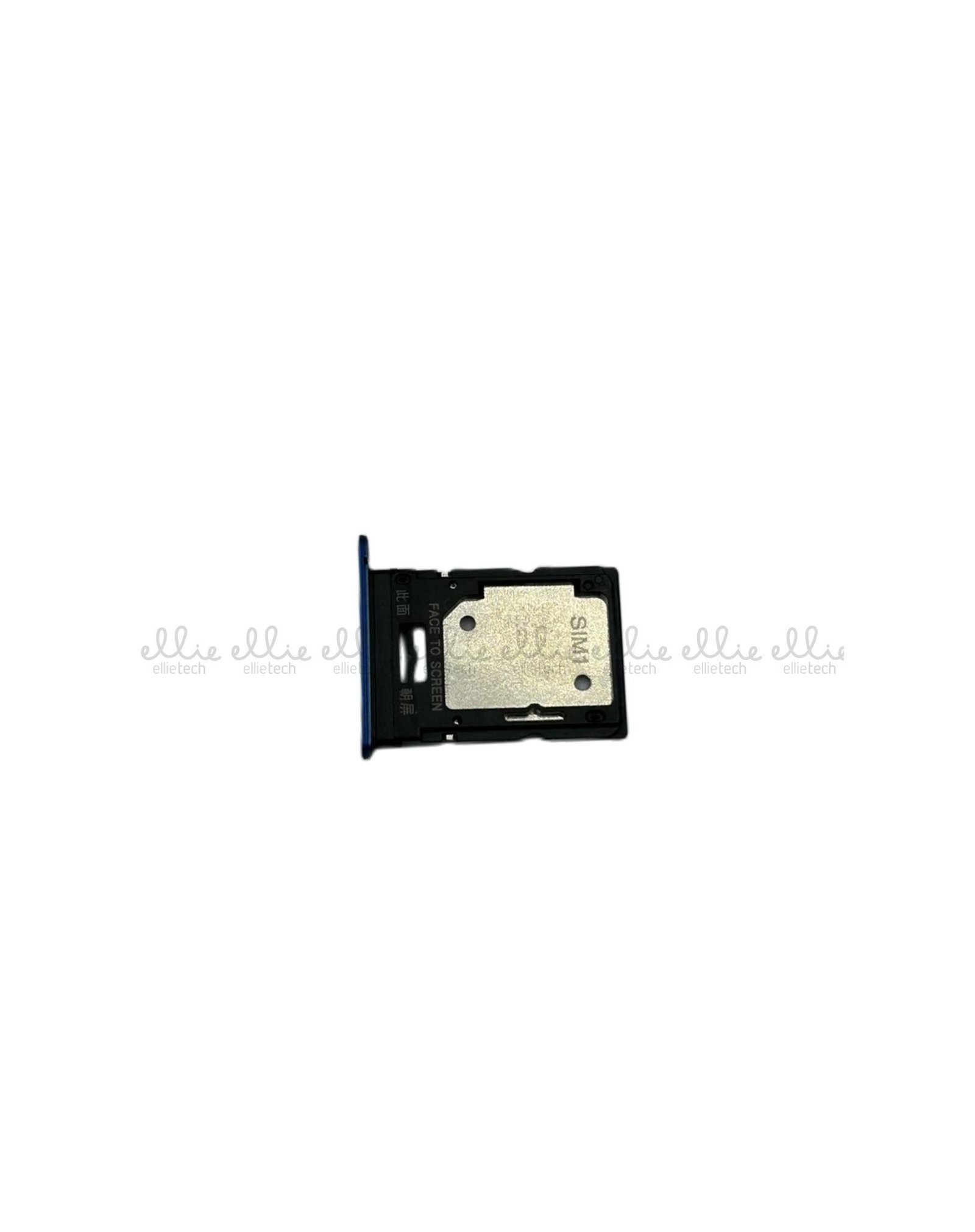 Bandeja de SIM para Xiaomi Redmi Note 11 Pro 4G/Note 11 Pro 5G Azul-Negra