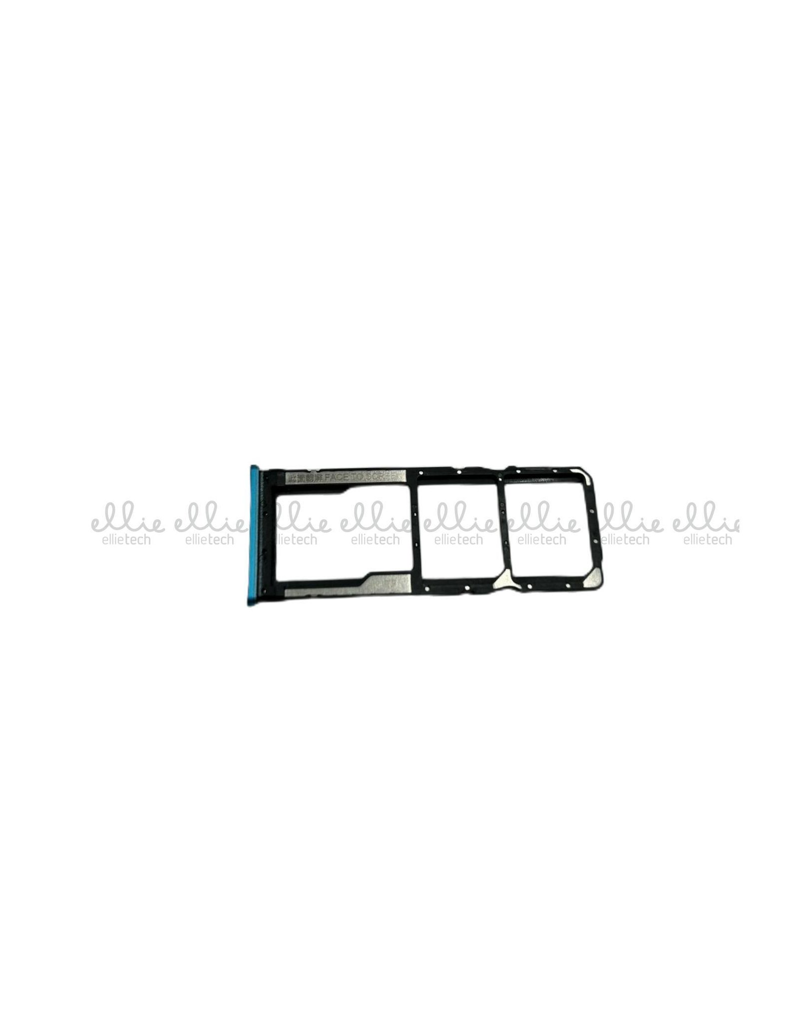 Bandeja de SIM para Xiaomi Redmi Note 9S/Note 9 Pro - verde