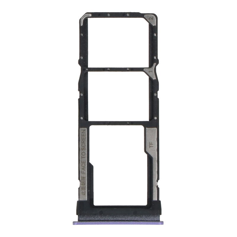 Bandeja de SIM para Xiaomi Redmi Note 9T - lila