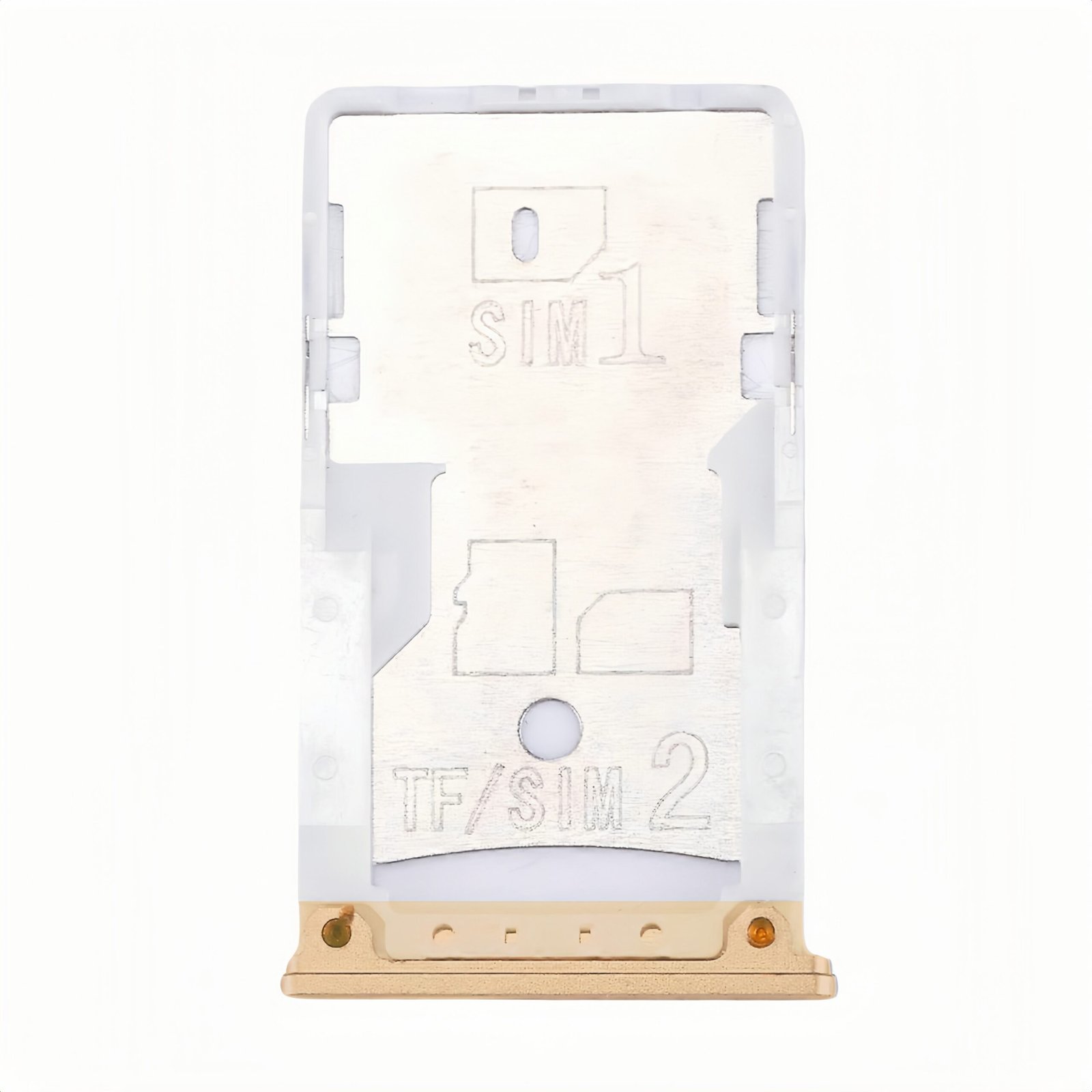 Bandeja de la Tarjeta SIM para Xiaomi Redmi 4 - dorada