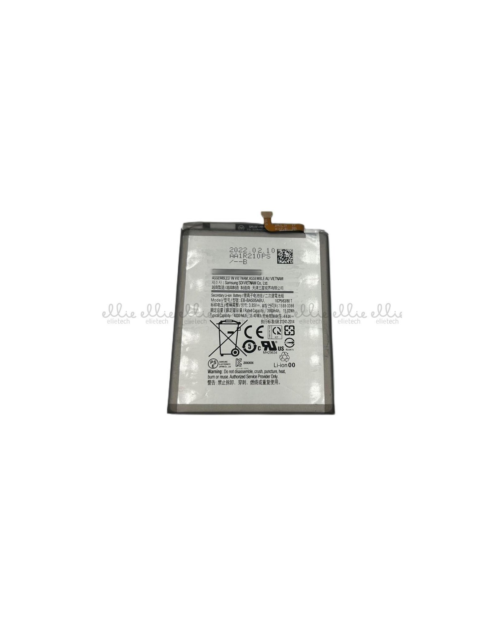 Batería Samsung Galaxy A50 A505/A20 A205/A30 A305/A50S A507/A30S A307 EB-BA505ABU