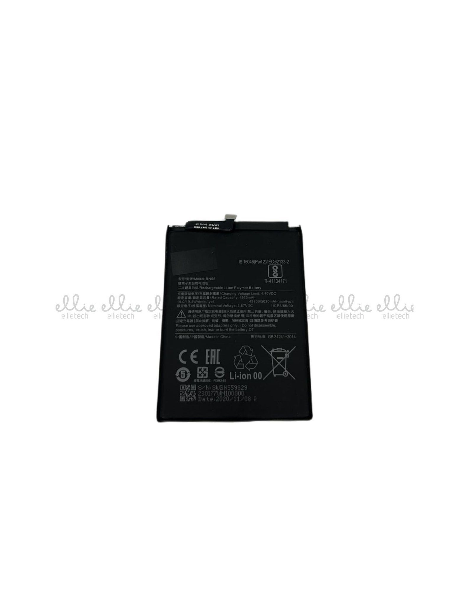 Batería Xiaomi Redmi Note 9S BN55