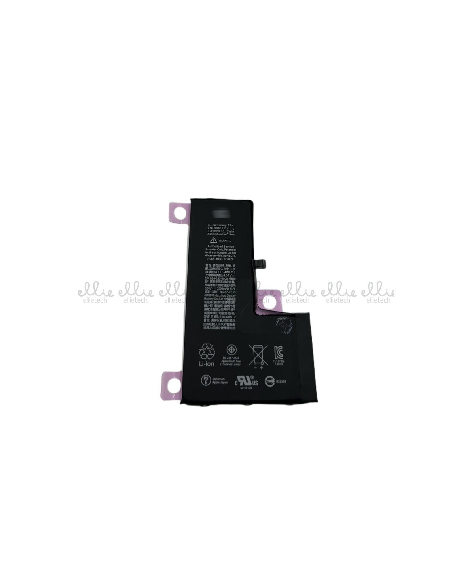 Batería iPhone XS Calidad AAA (2658mAh)