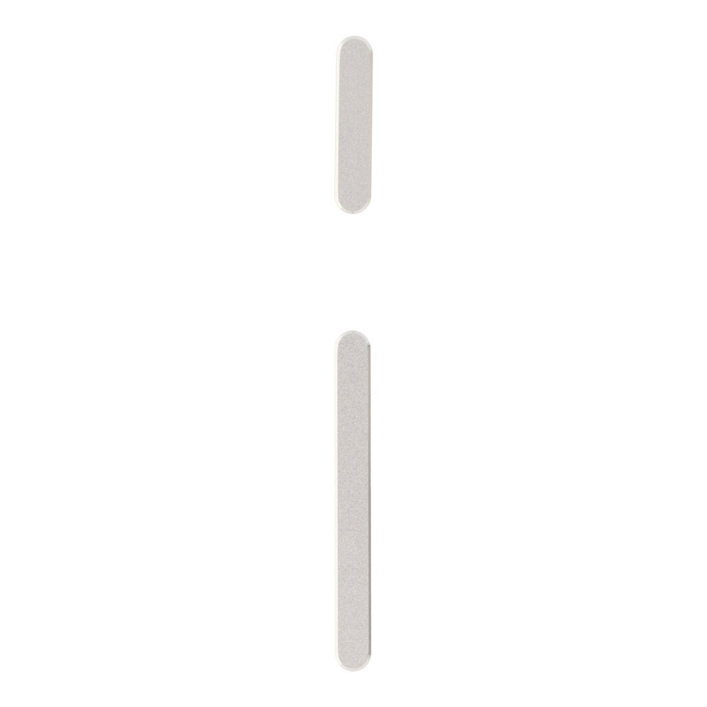 Botones laterales para Xiaomi Poco X6 Pro 5G Plata
