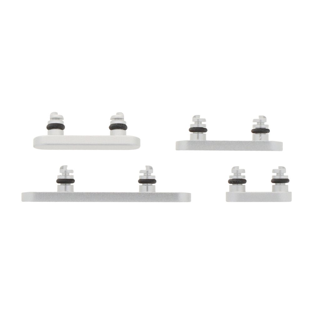 Botones laterales para iPhone 16E Blanco EXCELLENT