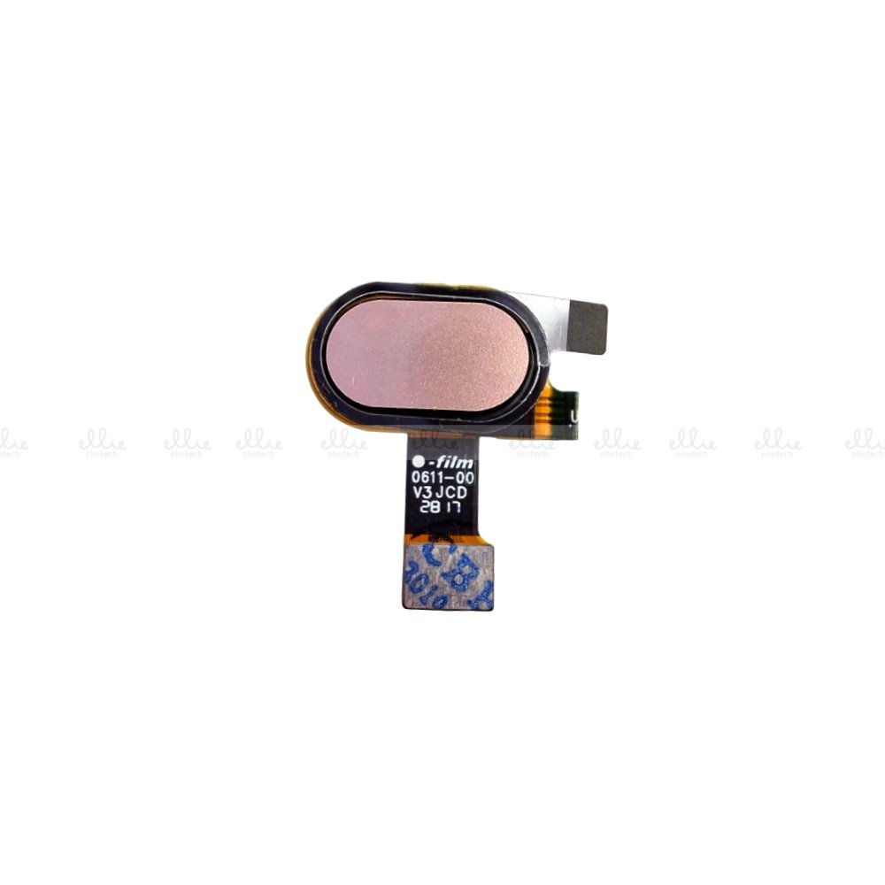 Cable flex de Home Botón para Motorola Moto E4 Play - rosa