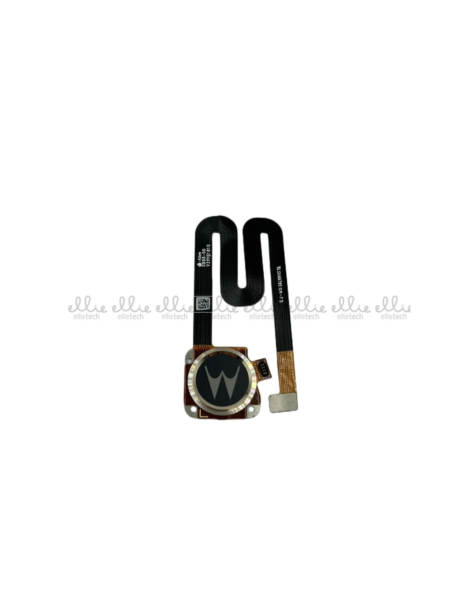 Cable flex de Home Botón para Motorola Moto E5/E5 Plus - blanco
