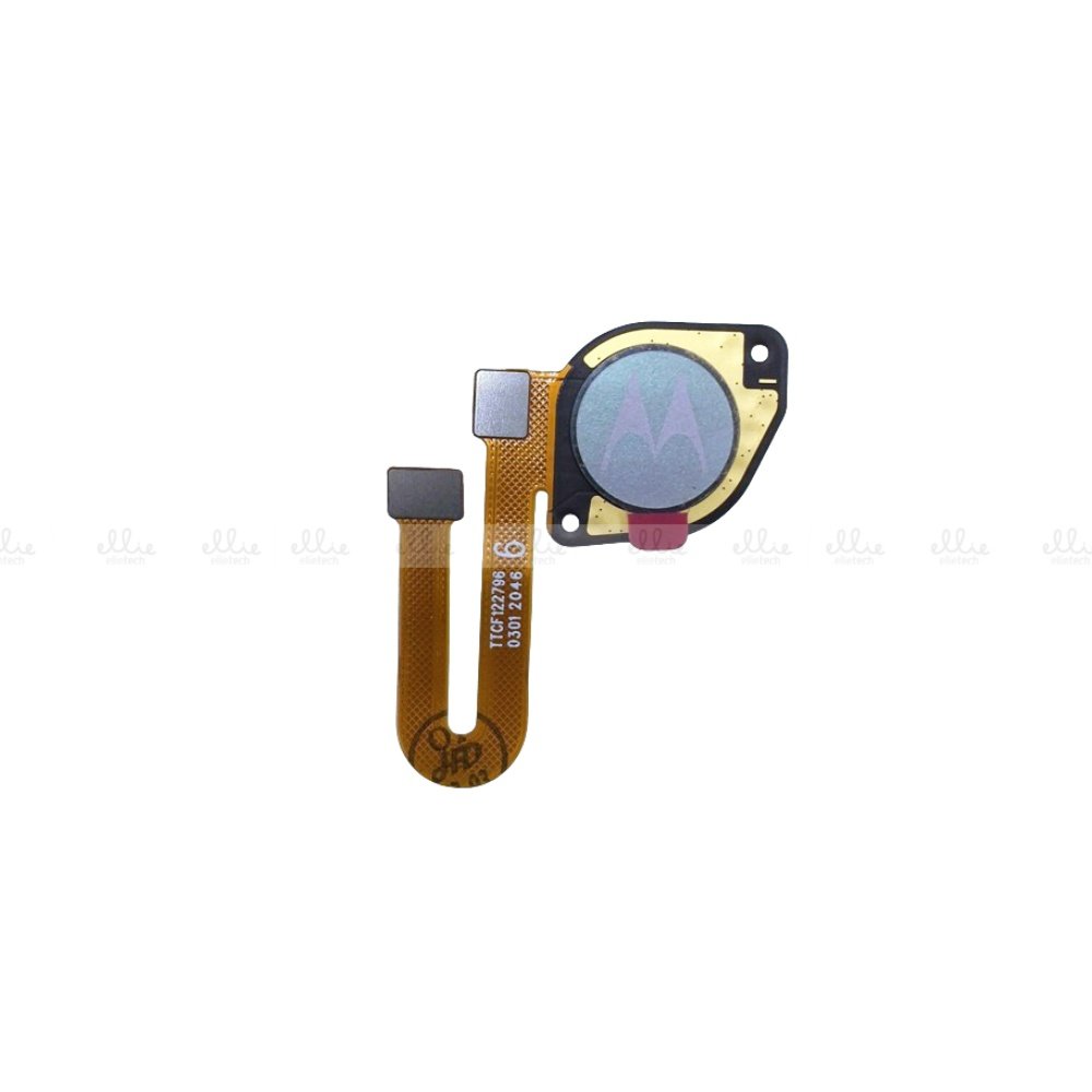 Cable flex de Home Botón para Motorola Moto G30 - azul