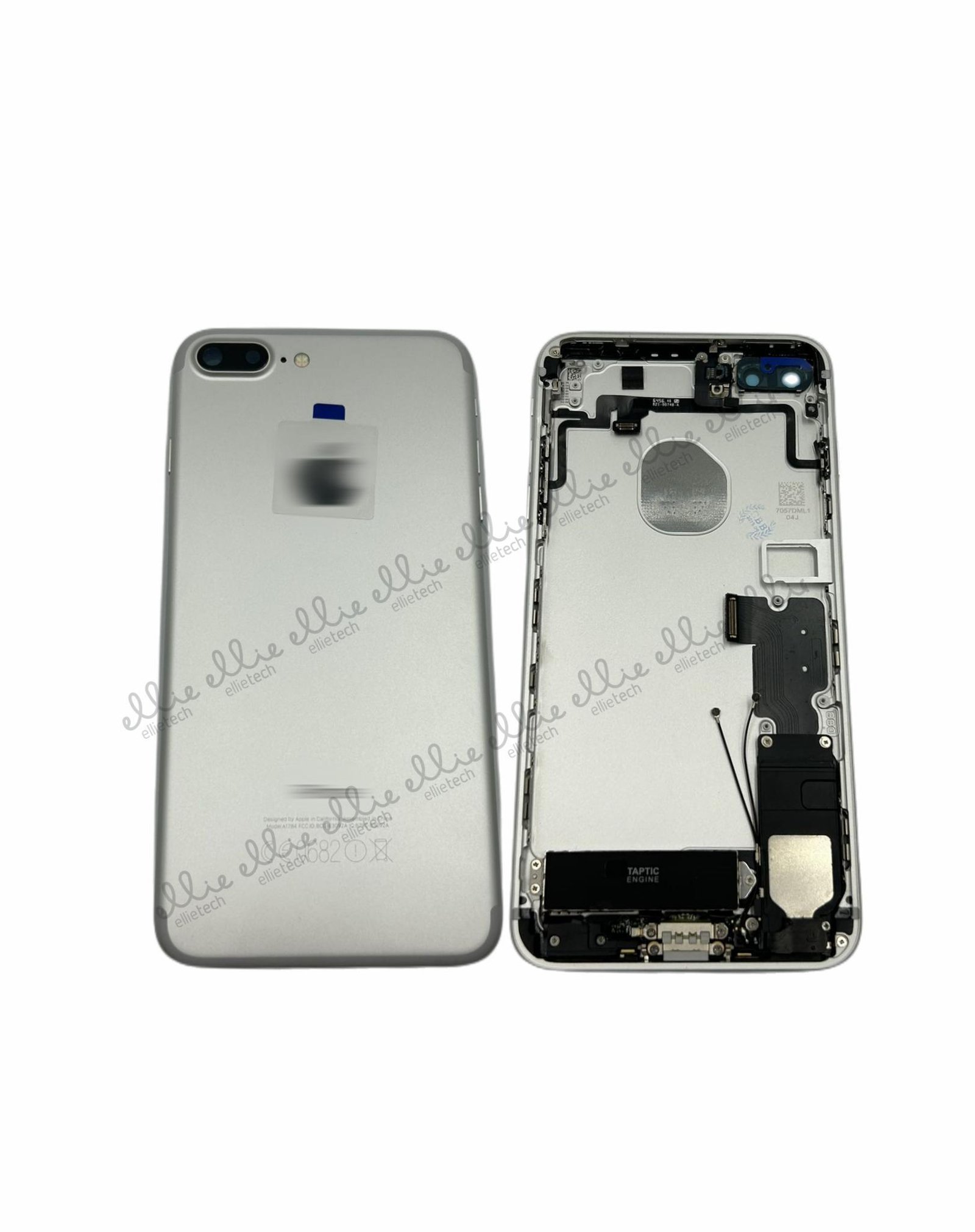 Carcasa Chasis Tapa Con Recambio iPhone 7 Plus GRIS