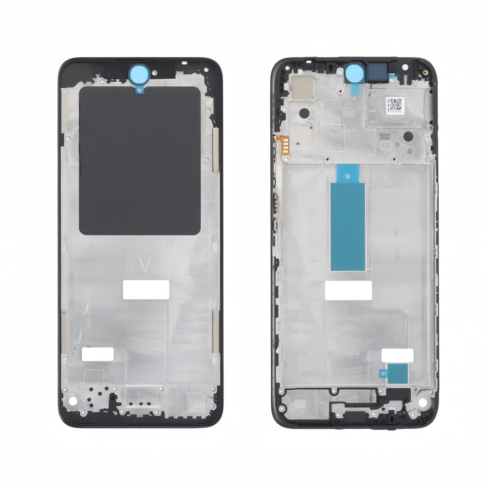Carcasa frontal(A) para Xiaomi Redmi 12 4G - negra