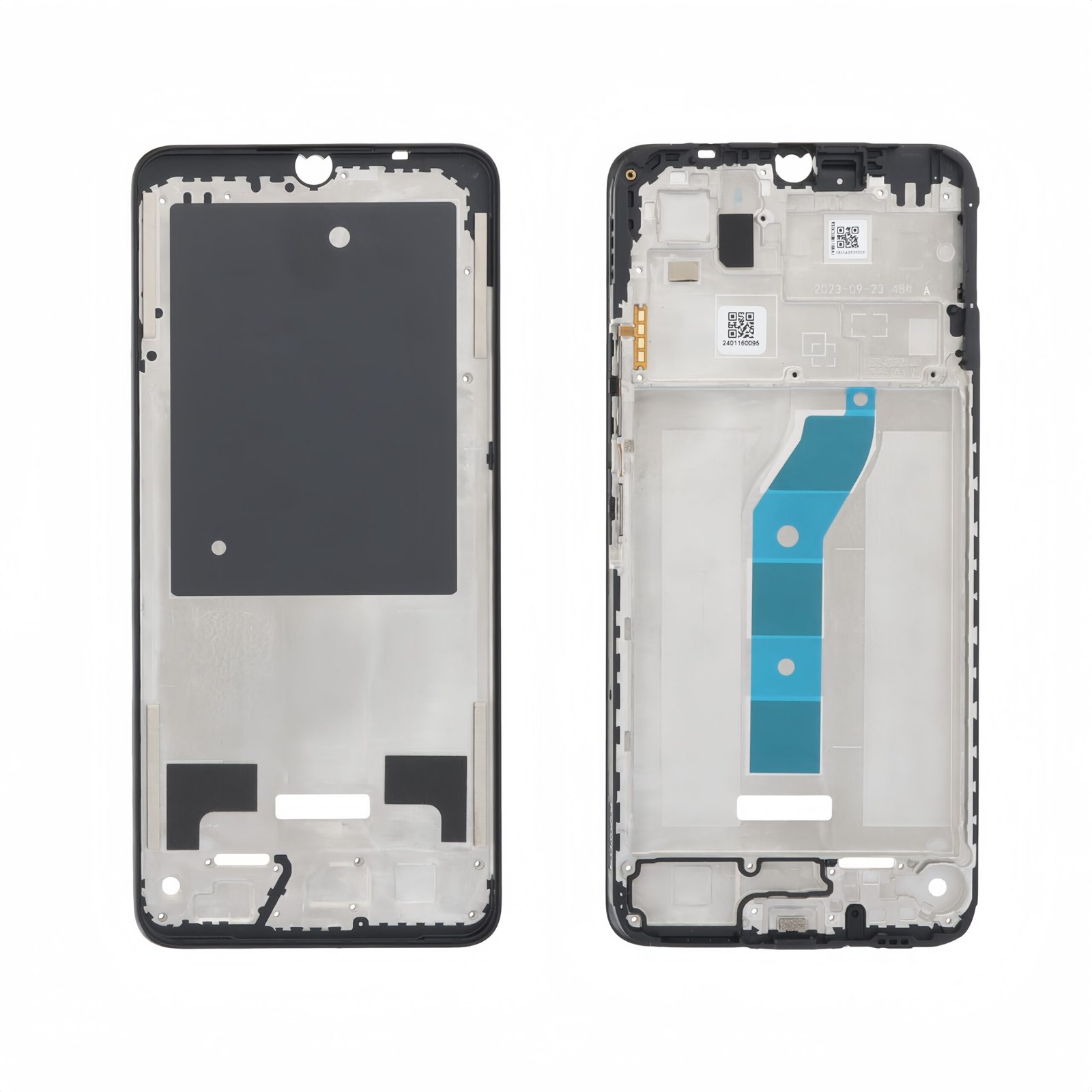 Carcasa frontal(A) para Xiaomi Redmi 13C/Poco C65 - negro