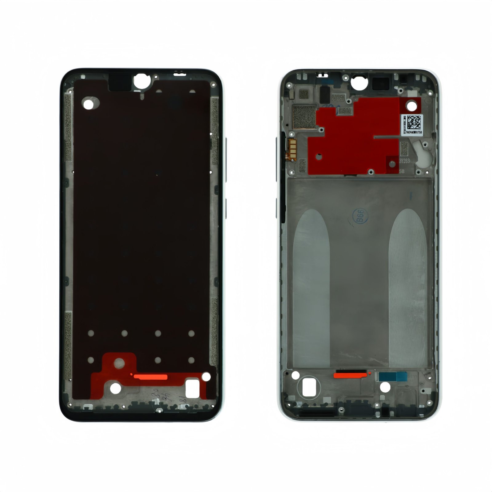 Carcasa frontal(A) para Xiaomi Redmi Note 8T Plateado Original