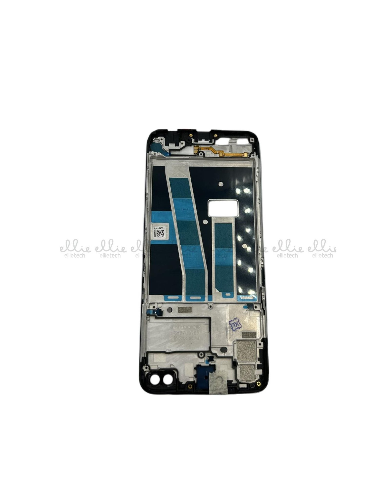 Carcasa frontal(A) para OPPO A52/A72 - negro